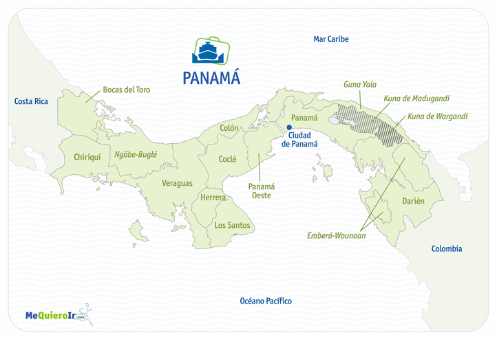 División político-territorial de Panamá