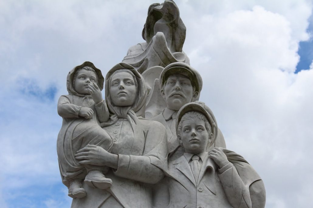 Monumento al Inmigrante en Nueva Orléans